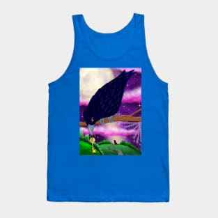 Spooky Raven Tank Top